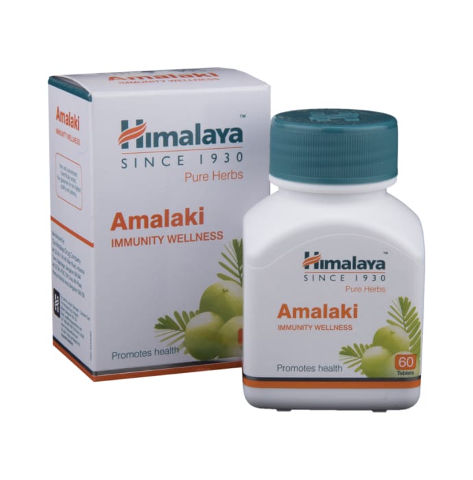 Himalaya wellness pure herbs amalaki immunity wellness tablet